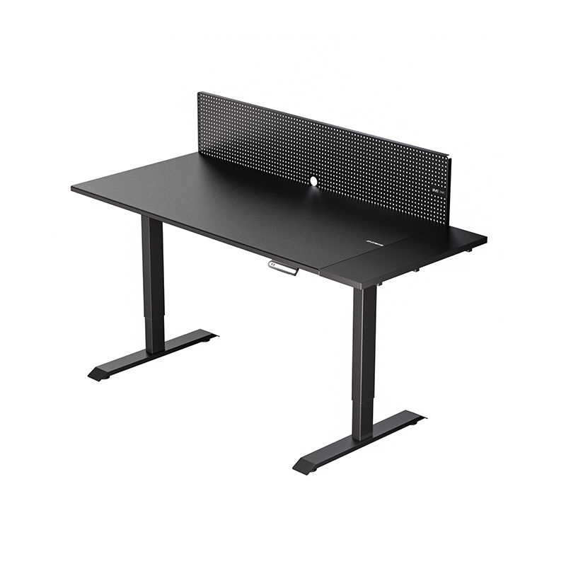 Elektrischer Hubtisch aus Gaming-Glas